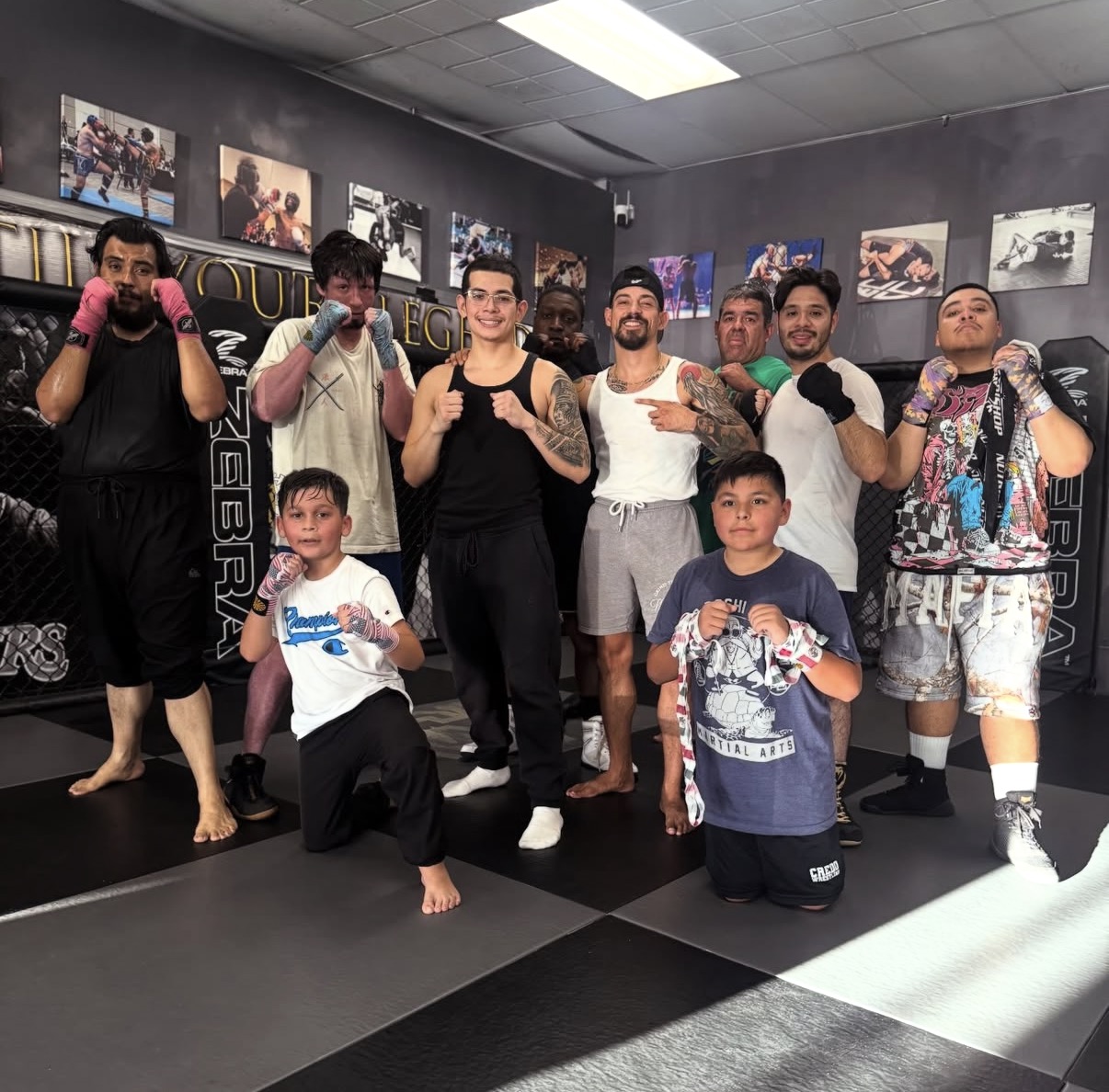 Boxing training at West Coast Athletics