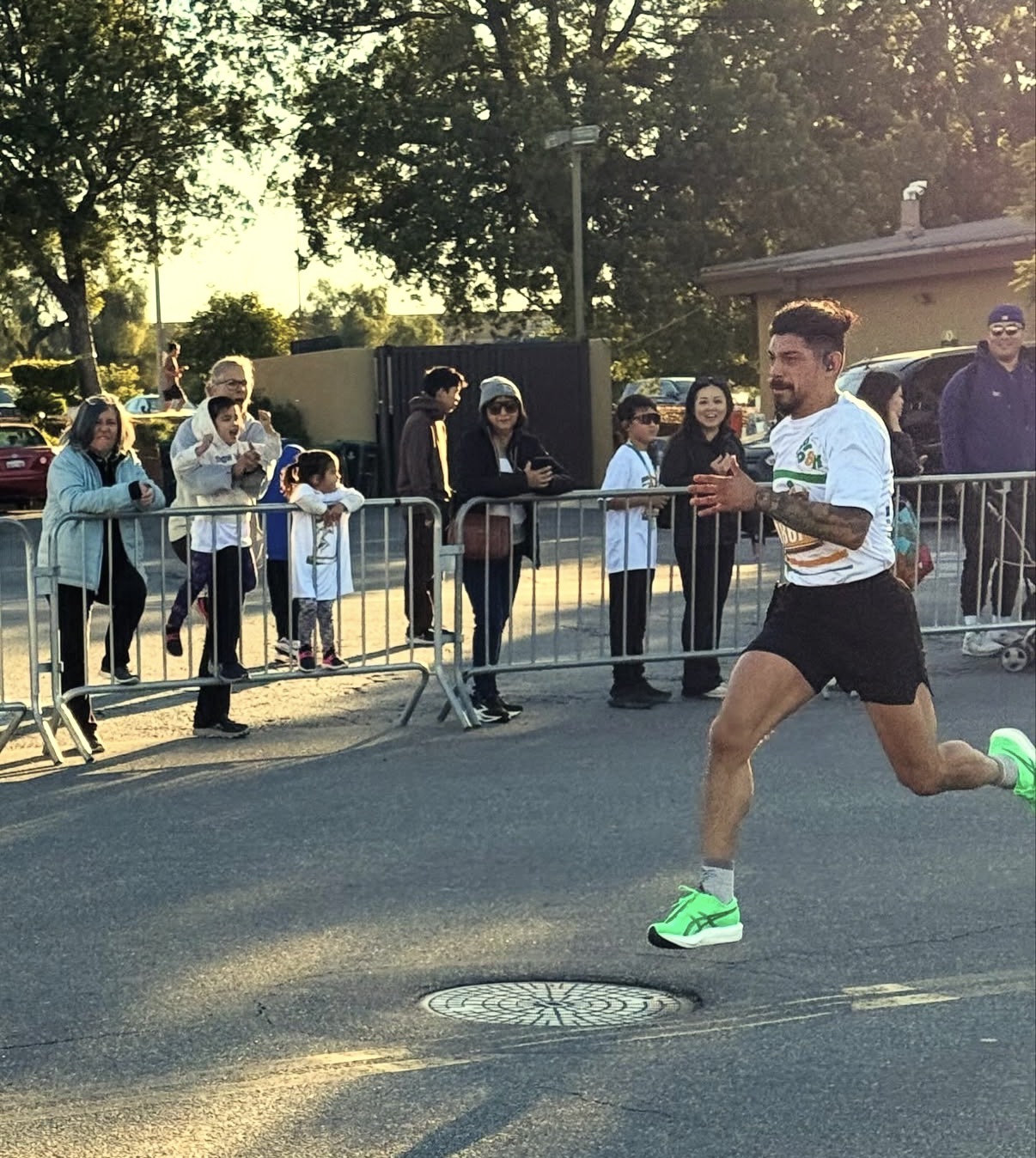 West Coast Athletics at the Brea 8K community run