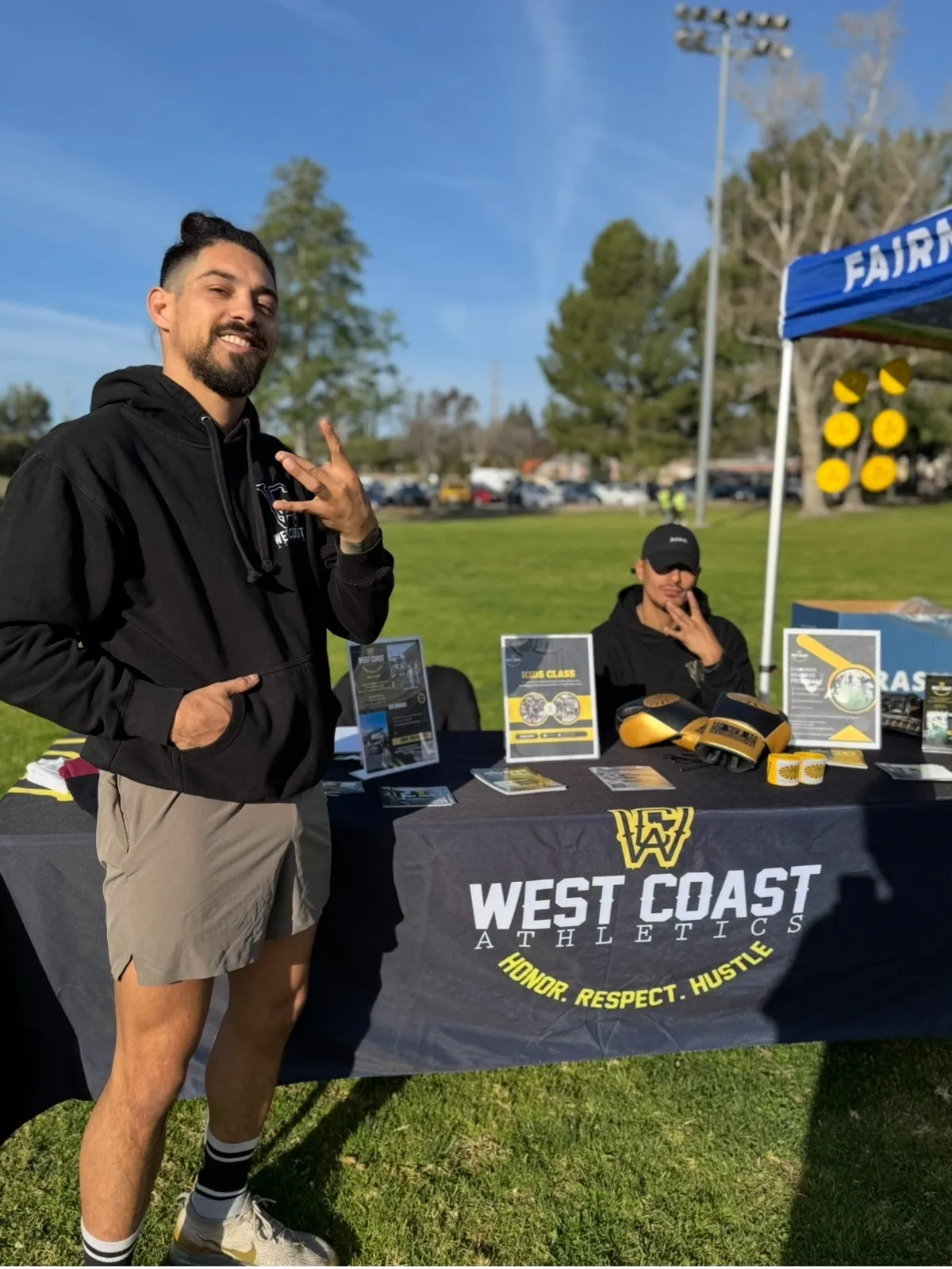 West Coast Athletics coach